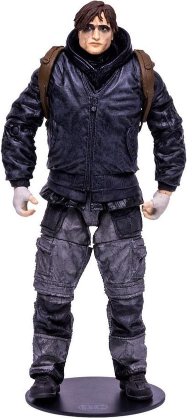 Mcfarlane toys the batman movie action figure bruce wayne drifter unmasked 18 cm