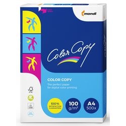 Color copy kopieerpapier mondi a4 100 g m² satijn wit 500 vellen
