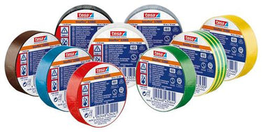 Tesa isolatietape wit 19mm 33mtr | 10 stuks