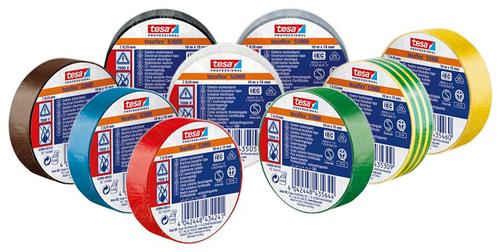 Tesa isolatietape rood 15mm 10mtr | 10 stuks