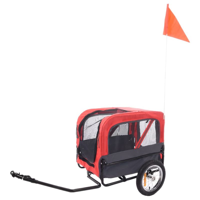 Load image into Gallery viewer, FLAMINGO FLAMINGO Hondenfietskar Romero 59,5x43x51 cm rood
