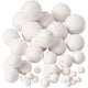 Creativ company katoen ballen wit, 42st.