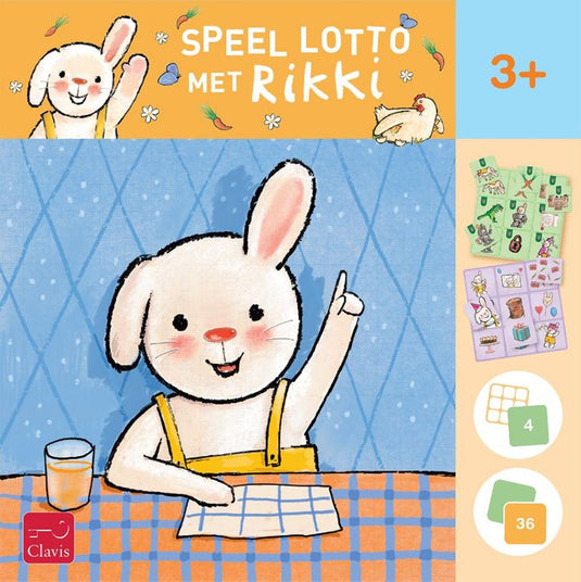 Speel lotto met rikki. 3+