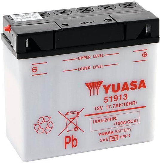 Yuasa batterij 51913 battery 51913 standard without sp