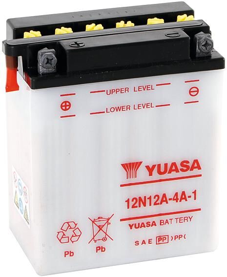 Yuasa batterij 12n12a-4a-1 battery 12n12a-4a1 standard without sp