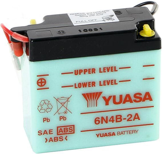 Yuasa batterij 6n4b-2a battery 6n4b-2a standard without sp