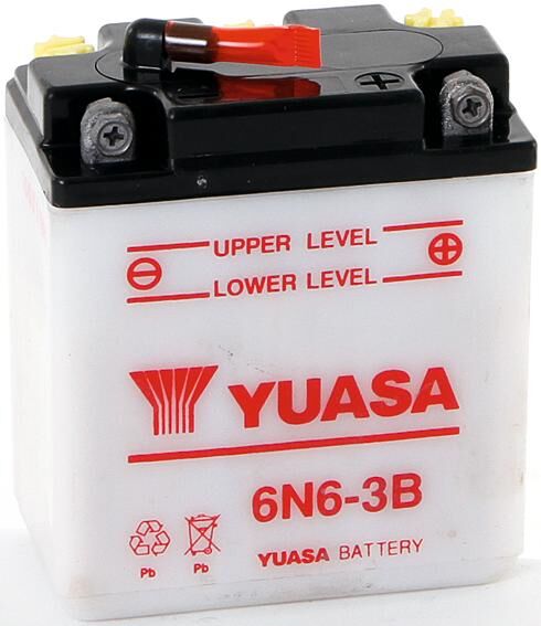 Yuasa batterij 6n6-3b battery 6n6-3b standard without sp