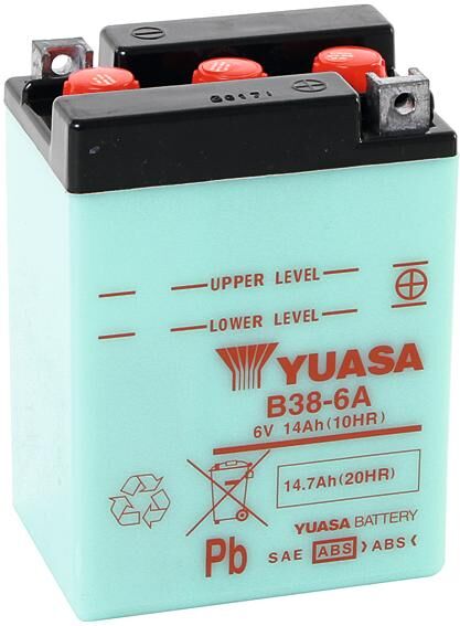 Yuasa batterij b38-6a battery b38-6a standard without sp