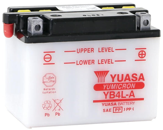 Yuasa batterij yb4l-a battery yb4l-a standard without sp