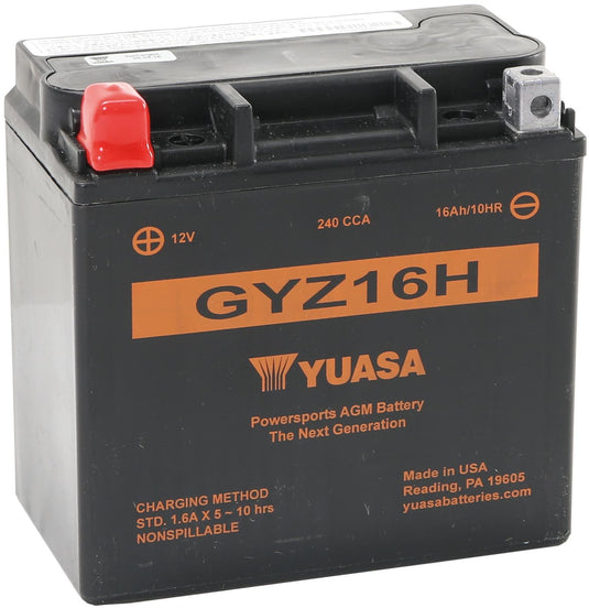 Yuasa batterij gyz16h battery gyz16h agm