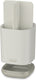 Joseph joseph tandenborstel organizer, met 3 verdeelvakken, antislip, kunststof, grijs - | easystore