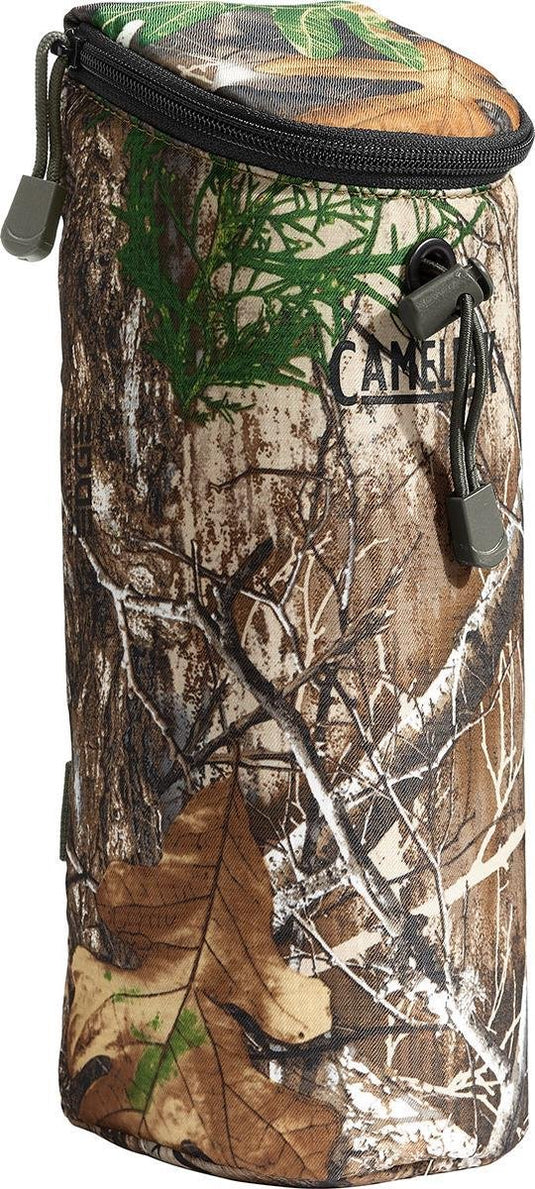 Camelbak hunt bottle pouch - drinkfles opberghoes - groen camouflage bruin (real tree edge)