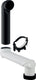 Geberit monolith afvoerbocht d90 vloer-wc met sprongbocht d90 110