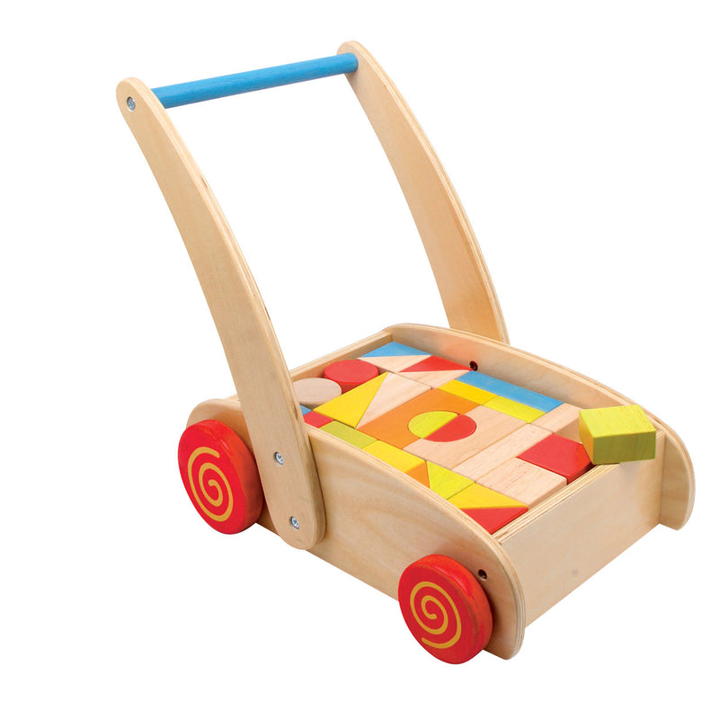 Load image into Gallery viewer, Small foot - loopwagen bouwblokken
