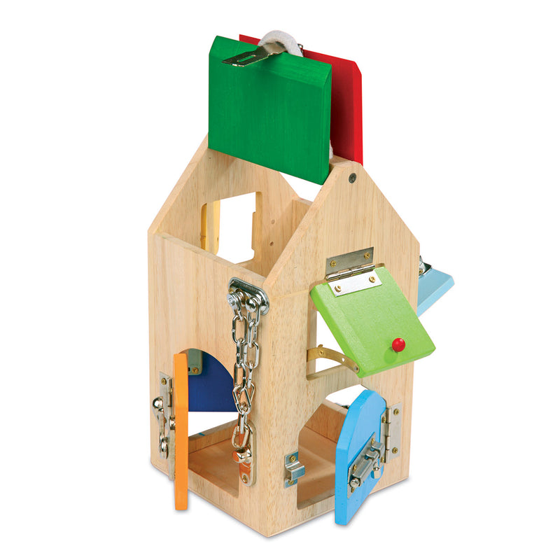 Load image into Gallery viewer, Small foot - houten slotenhuis
