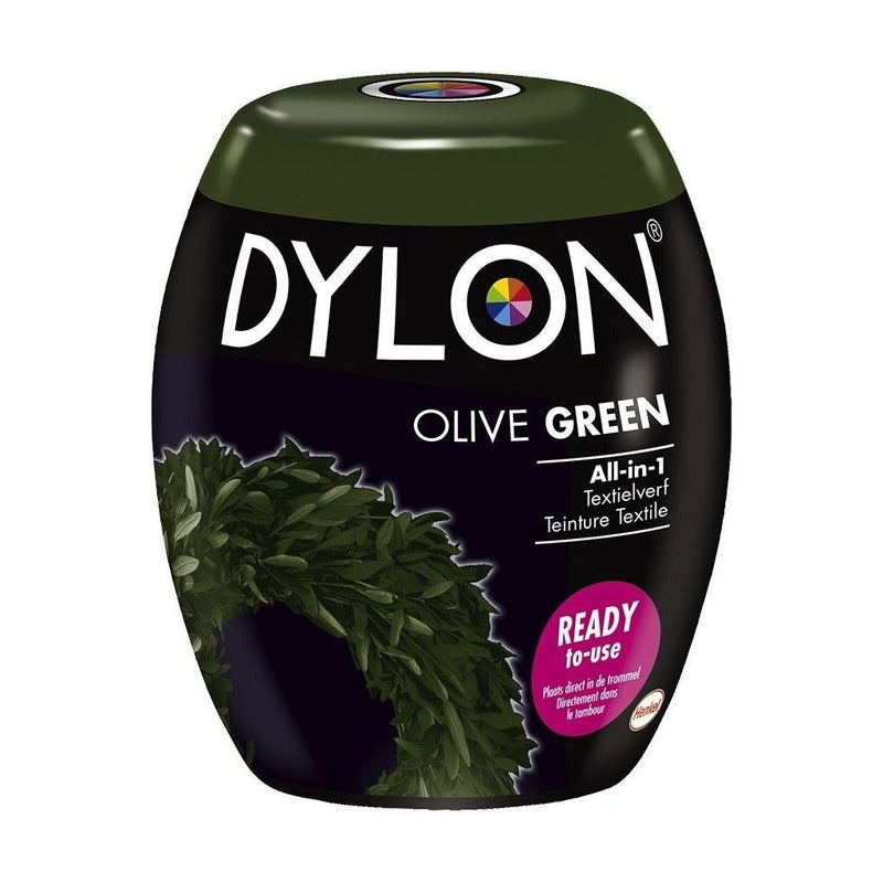 Load image into Gallery viewer, Basic dylon machinewas textielverf olive gree 350 gr
