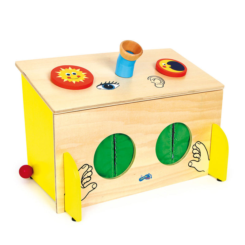 Load image into Gallery viewer, Small foot - houten voelbox
