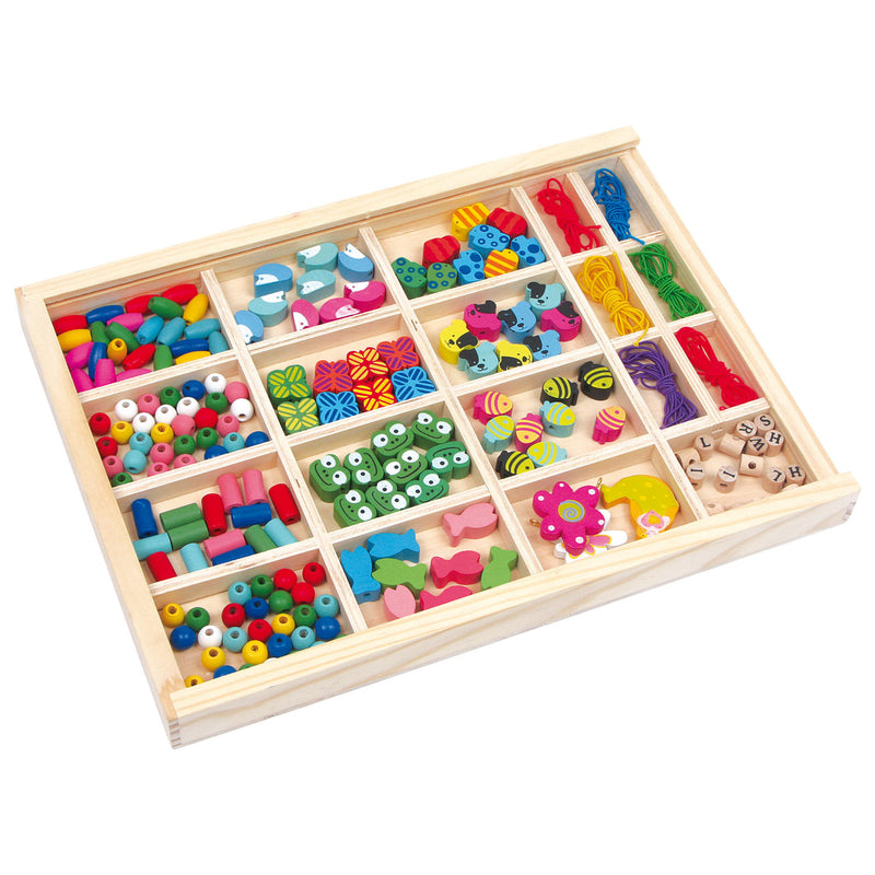 Load image into Gallery viewer, Small foot - houten kralenset
