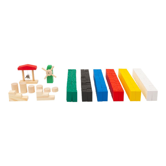 Small foot - houten domino rally, 490dlg.