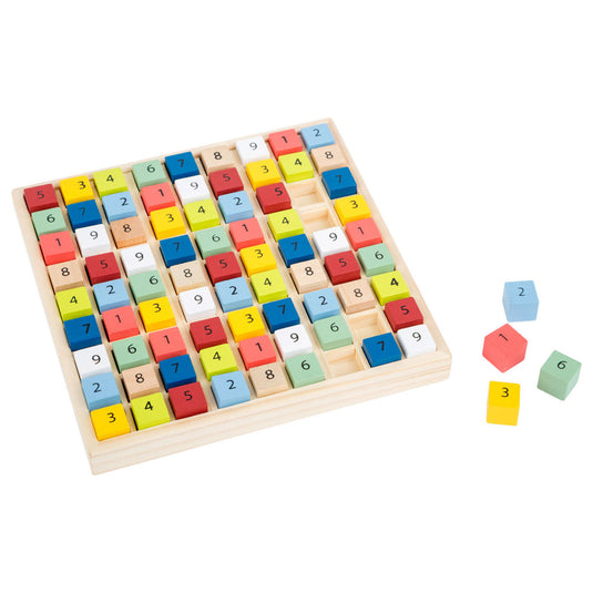 Small foot - houten sudoku spel kleur, 82dlg.
