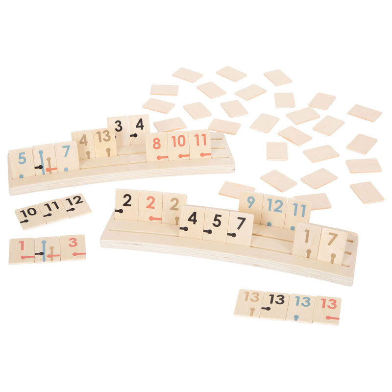 Load image into Gallery viewer, Small foot - houten rummy spel

