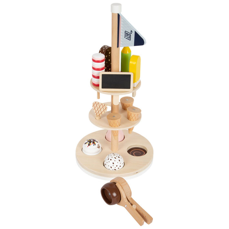 ギャラリービューアに画像をロードする, Small foot - houten ijsjes met houder, 15dlg.

