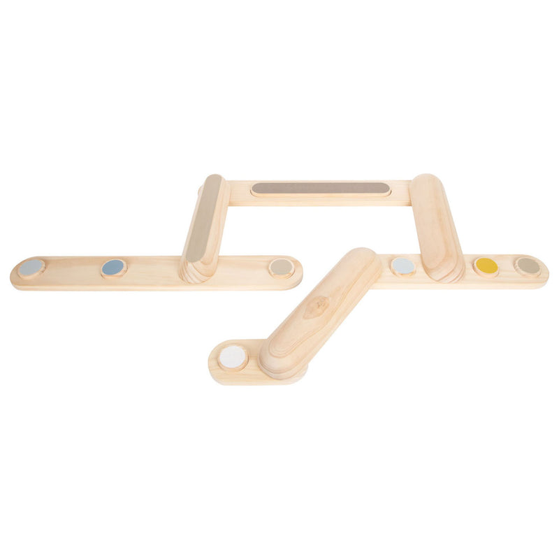 Load image into Gallery viewer, Small foot - houten balans balk avontuur, 7dlg.
