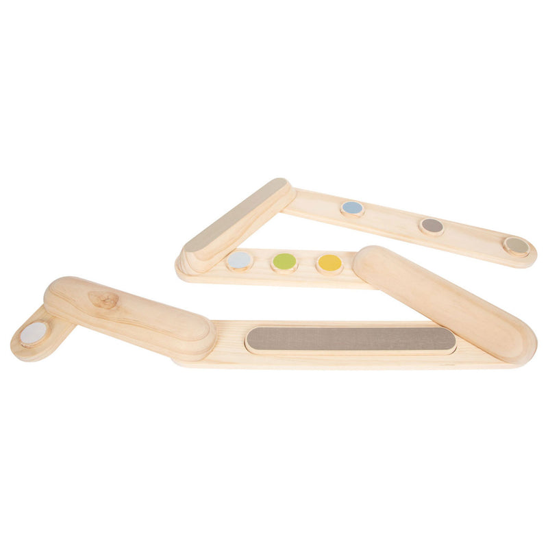 Load image into Gallery viewer, Small foot - houten balans balk avontuur, 7dlg.
