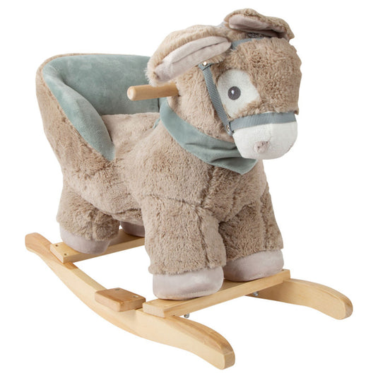 Small foot - houten hobbel ezel met stoel