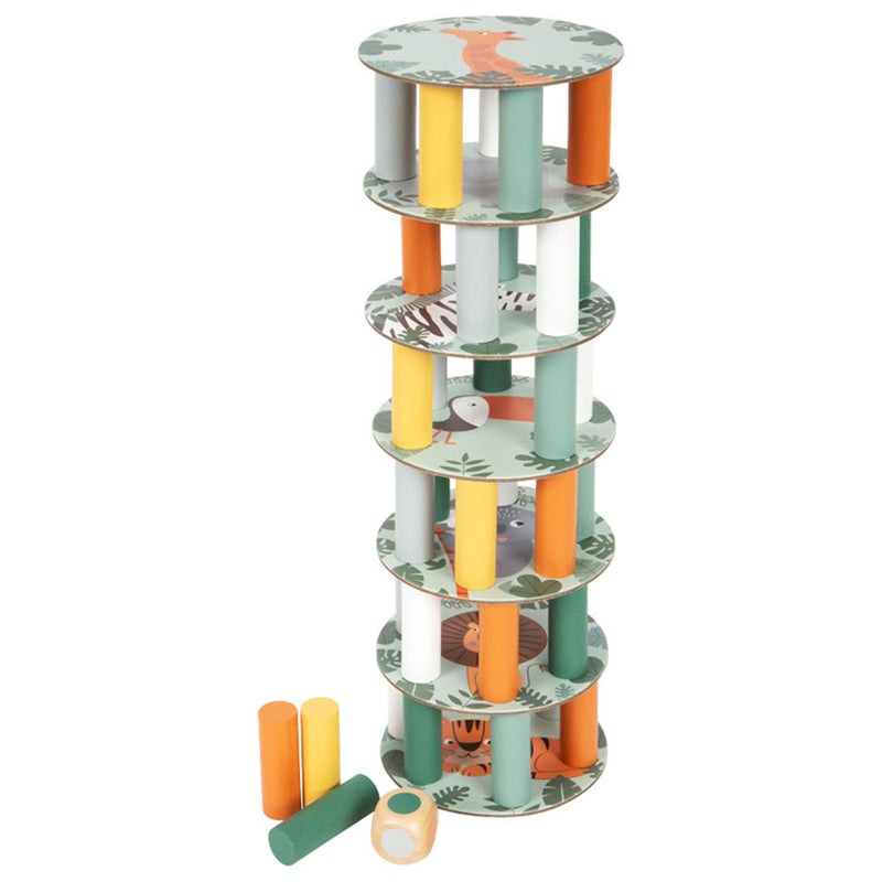 Load image into Gallery viewer, Small foot - houten wiebeltoren safari spel
