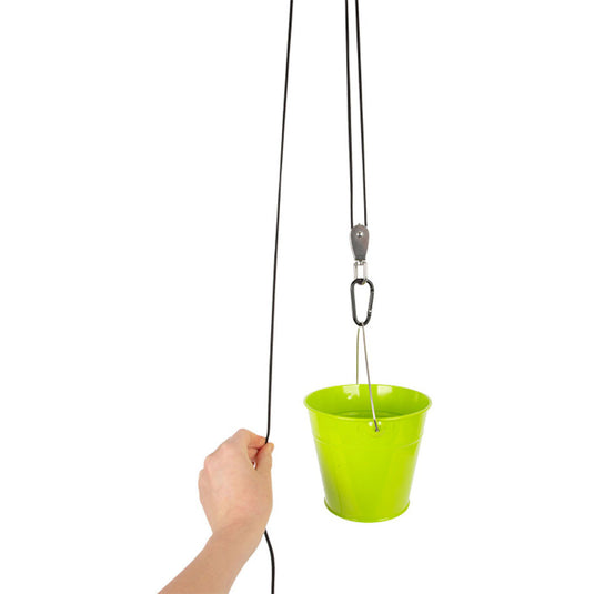 Small foot - emmer groen met katrol