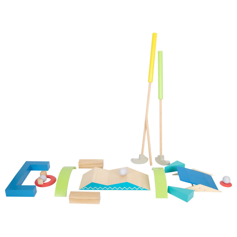 Load image into Gallery viewer, Small foot - houten mini golf, 20dlg.
