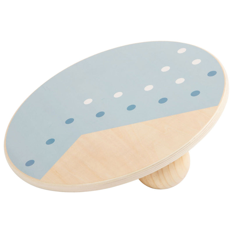 Load image into Gallery viewer, Small foot - houten balansbord blauw

