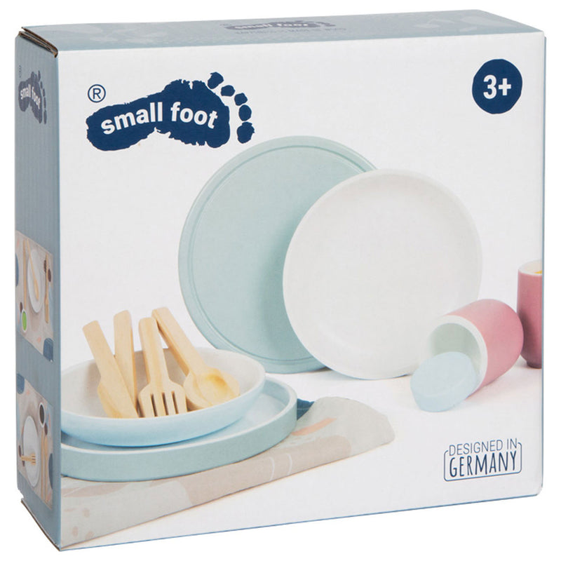 Chargez l'image dans la visionneuse de la galerie, Small foot - houten bestekset met placemats, 18dlg.
