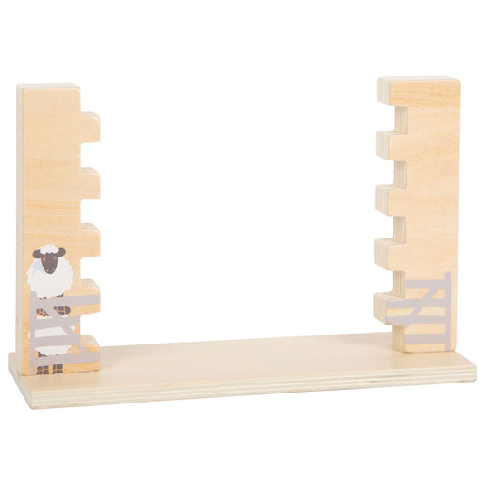 Small foot - houten wiebel muur spel