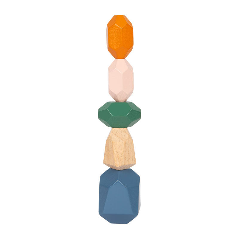 Afbeelding laden in galerijviewer, Small foot - houten balans blokken safari, 18dlg.
