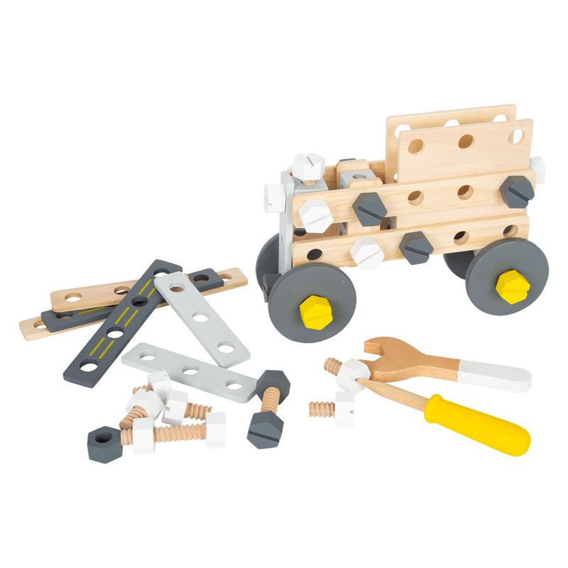 Load image into Gallery viewer, Small foot - houten constructieset miniwob, 67dlg.
