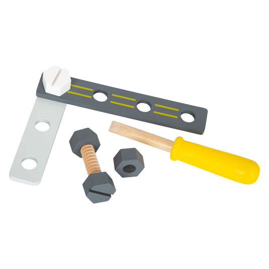 Small foot - houten constructieset miniwob, 67dlg.