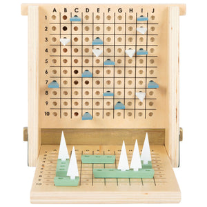 Small foot - houten strategie spel slag om de schepen