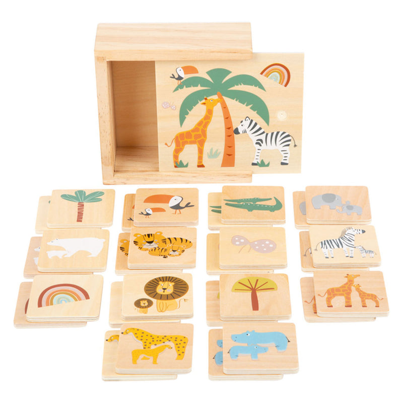 ギャラリービューアに画像をロードする, Small foot - houten memo safari
