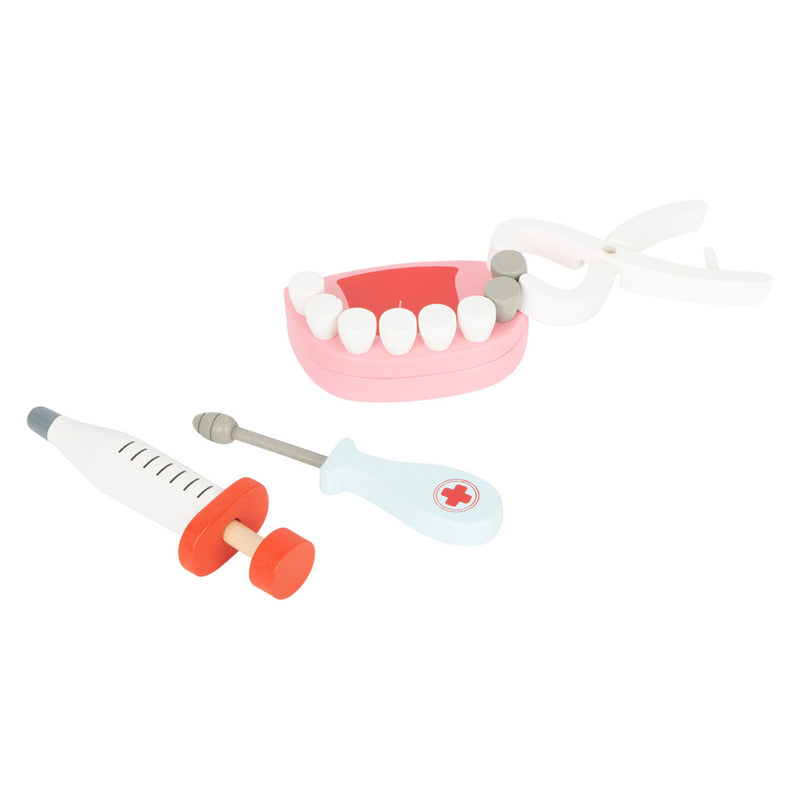 Load image into Gallery viewer, Small foot - houten dokter en tandarts 2in1 set in koffer
