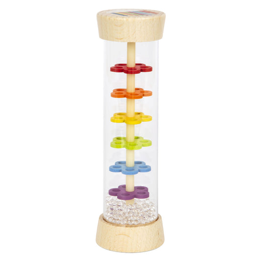 Small foot - houten regenmaker regenboog
