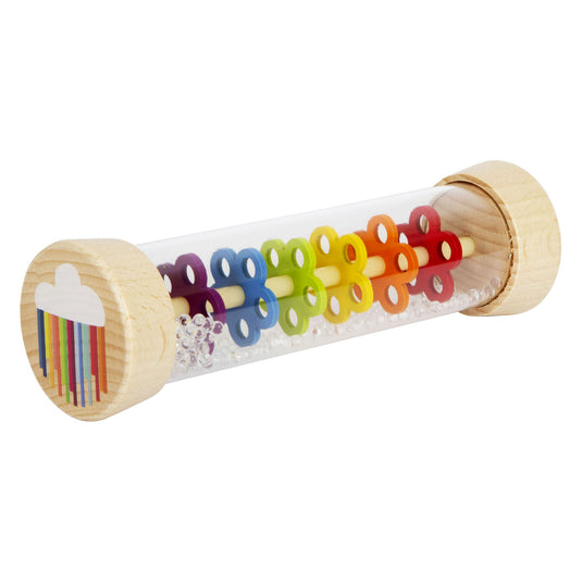 Small foot - houten regenmaker regenboog