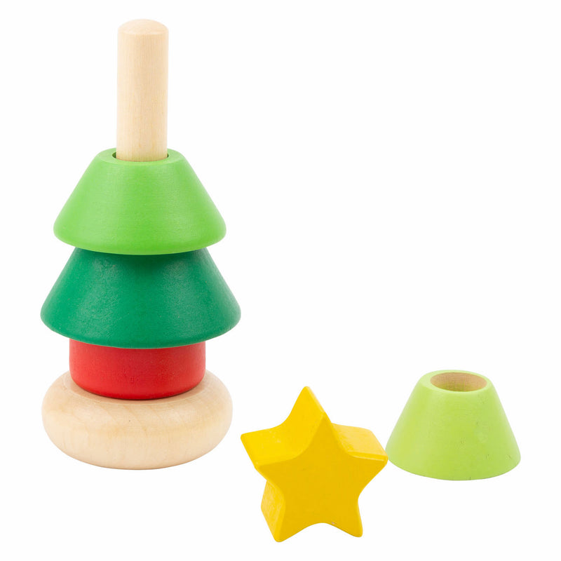 ギャラリービューアに画像をロードする, Small foot - houten stapeltoren kerstfiguur, per stuk
