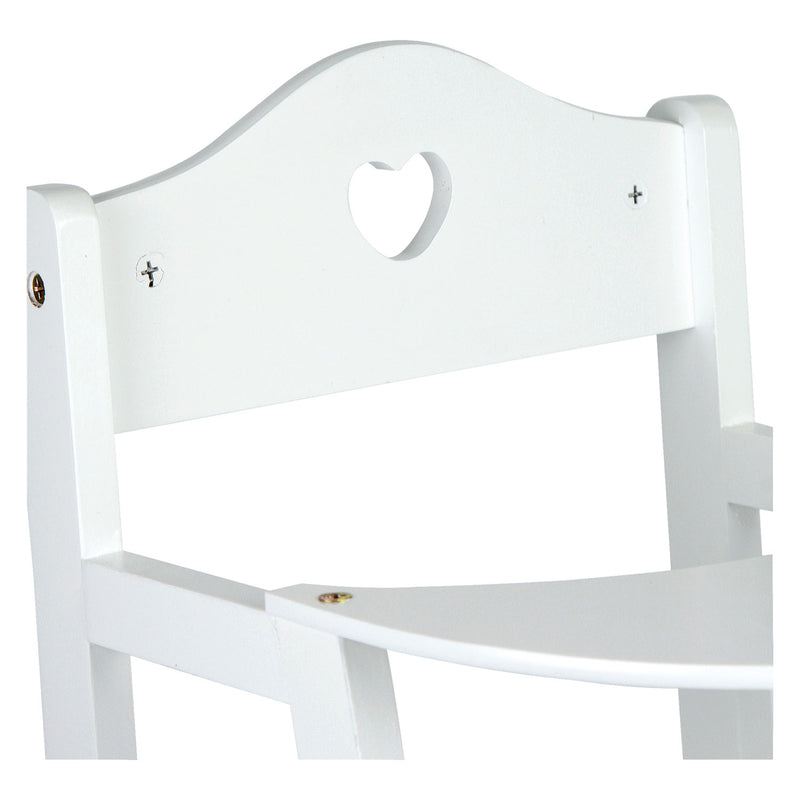 Load image into Gallery viewer, Small foot - houten poppenstoel wit
