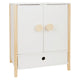 Small foot - houten poppen kledingkast little button met hangers , 3dlg.