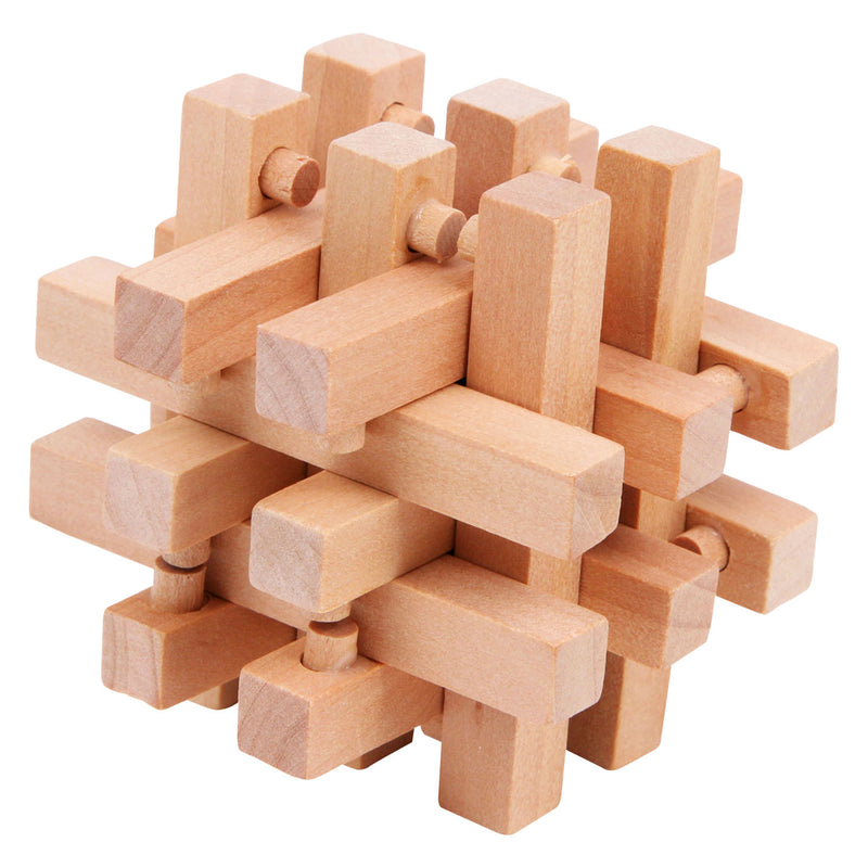 Afbeelding laden in galerijviewer, Small foot - houten breinpuzzels, set van 4
