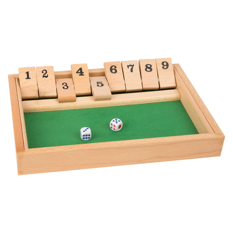 Load image into Gallery viewer, Small Foot Shut the Box Houten Dobbelspel
