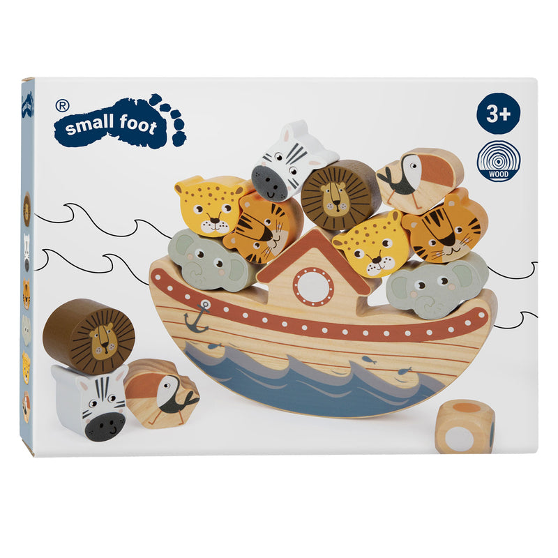 ギャラリービューアに画像をロードする, Small foot - houten balansspel safari
