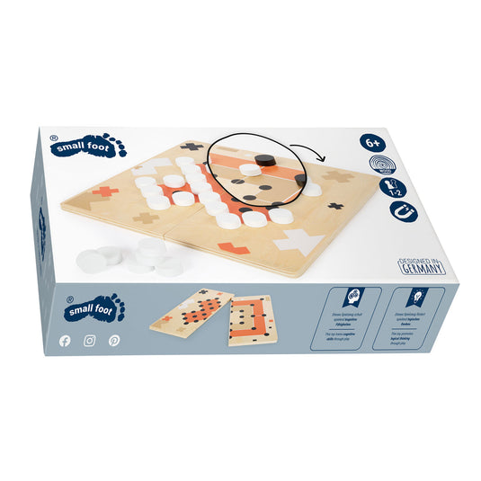 Small foot - houten solitaire en molenspel gouden editie